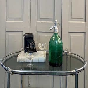 Soda Bottle / Siphon Bottle / Siphon / Soda / Syphon / Seltzer Bottle / cut / 50s / Transylvania