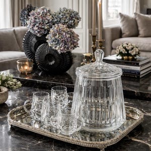 Saladier à punch, verre, 3,5 A351 - Maison