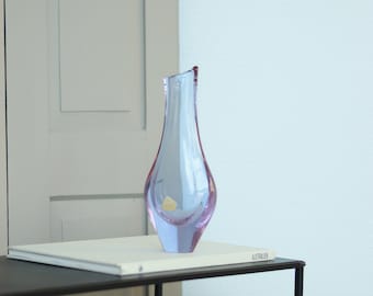 Vintage vase ZBS Alexandrit / Miloslav Klinger vase / collector vase Bohemia / approx. 60s / mid century vase / glass art design Sklo