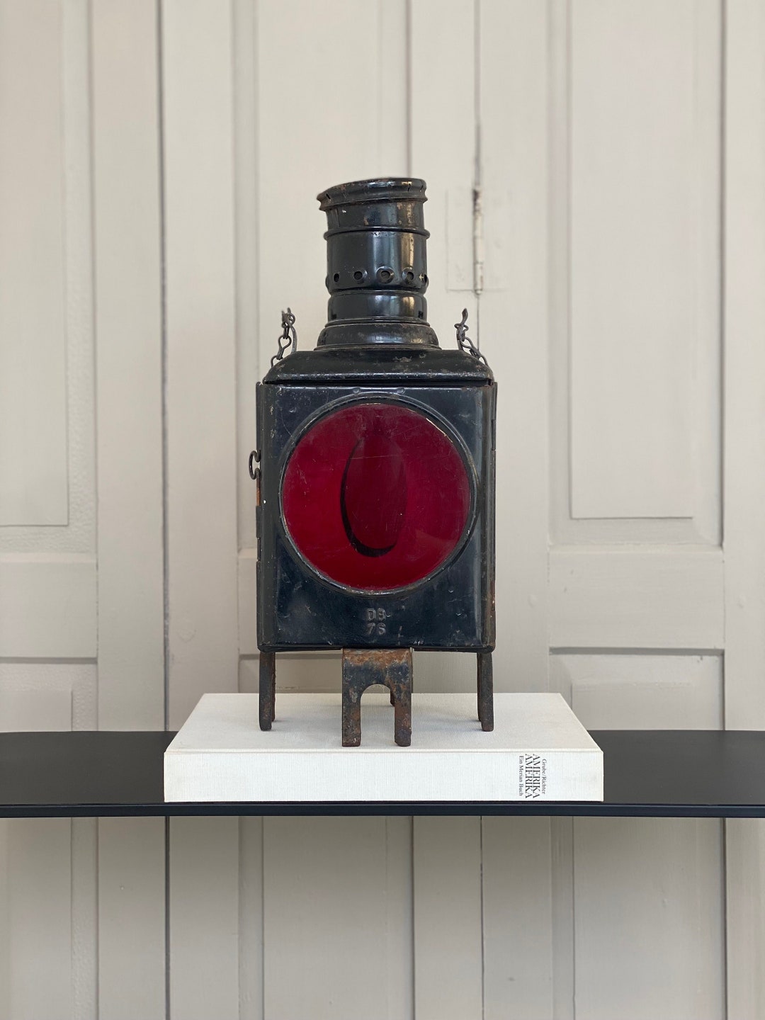 Vintage Railway Lantern Deutsche Bahn DB 76 Signal Lantern vintage-railway-lantern-deutsche-bahn-db-76-signal-lantern