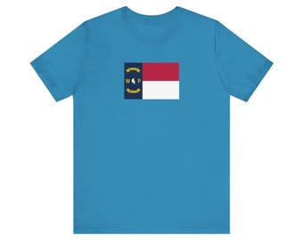 Mikey North Carolina Flag | Unisex Short Sleeve Tee