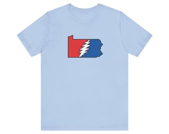 Pennsylvania Stealy Bolt | Unisex Short Sleeve Tee