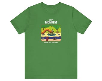 Sleepy Monkey | Unisex Short Sleeve Tee