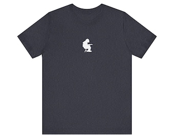 No Moon | Mikey Houser Silhouette Centered; Unisex Short Sleeve Tee