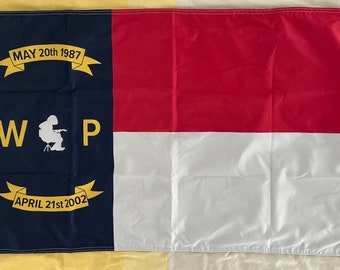 State flag of North Carolina - 2ft x 3ft Mikey Flag