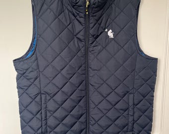 Mikey Houser + Palmetto Moon Embroidered Performance Vest, Navy