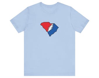 South Carolina Stealy Bolt | Unisex Short Sleeve Tee