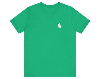 No Moon | Mikey Houser Silhouette on Breast; Unisex Short Sleeve Tee