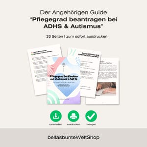 Pflegegrad Antrag bei ADHS & Autismus - Vorbereitung, Anleitung (für gesetzlich Versicherte)