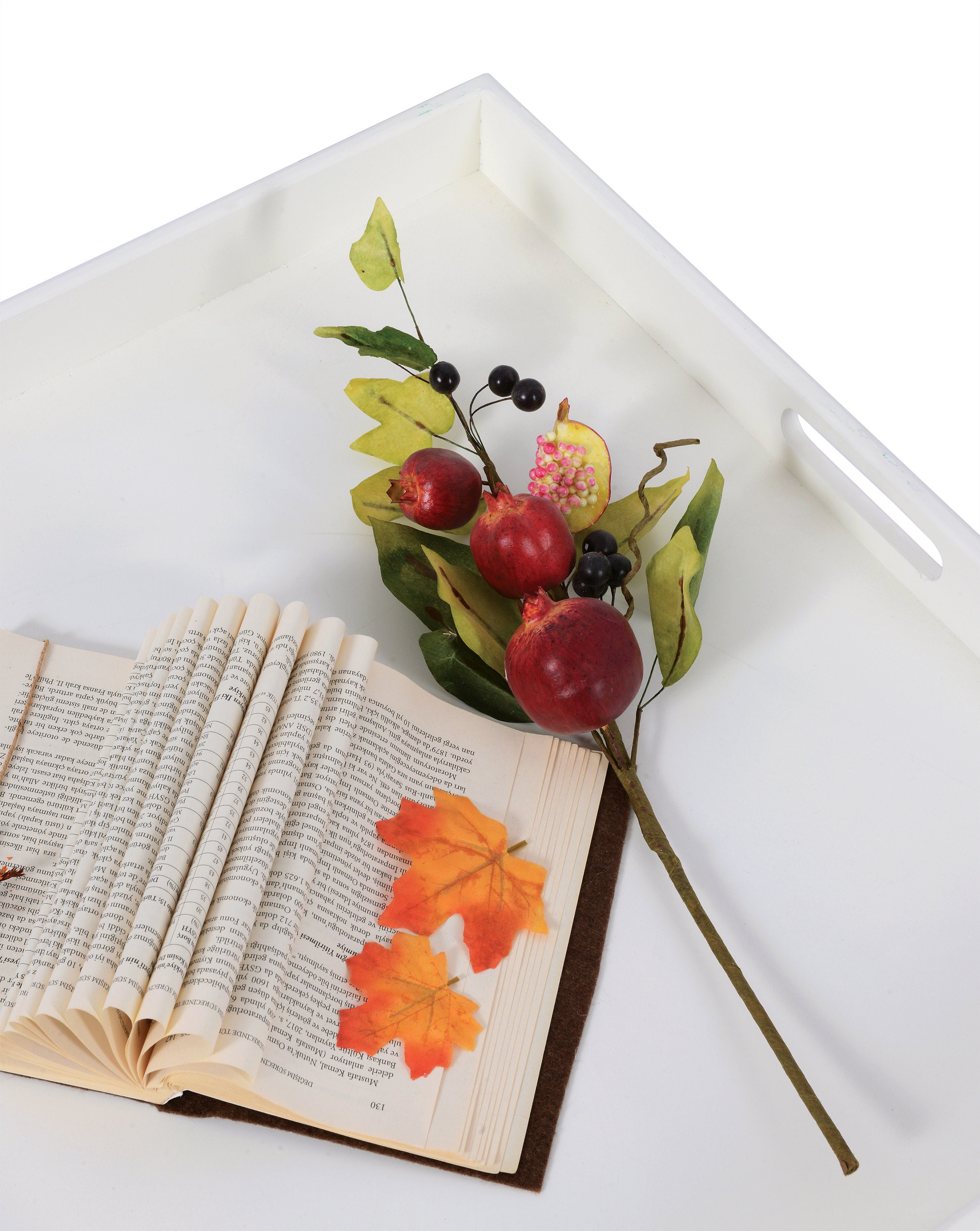 Large Ottoman Tray for Coffe Table Modern Ottoman Tray 24 X Etsy