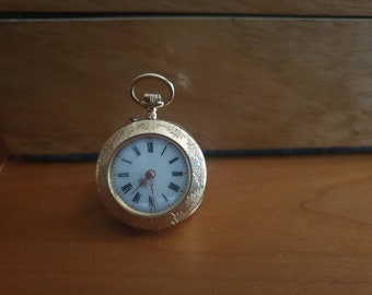 Montre or 18k gousset savonette montre de col montre femme montre ancienne