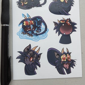 Stickervel Devil Kitty Meme