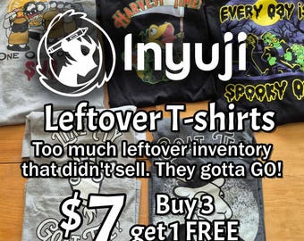 Inyuji's leftover t-shirts