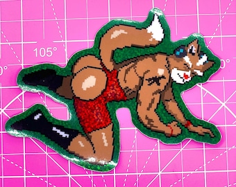 Stafox Ohrstecker Weihnachtssticker HOLO