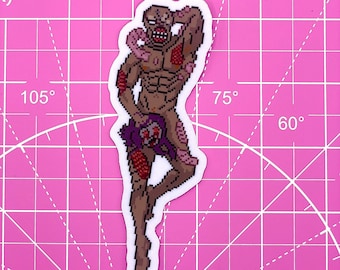 Resident Evil Buff Nemesis Sticker HOLO