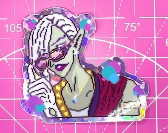 Yaoi Ghirahim Zelda Sticker Holographic (Gloss)