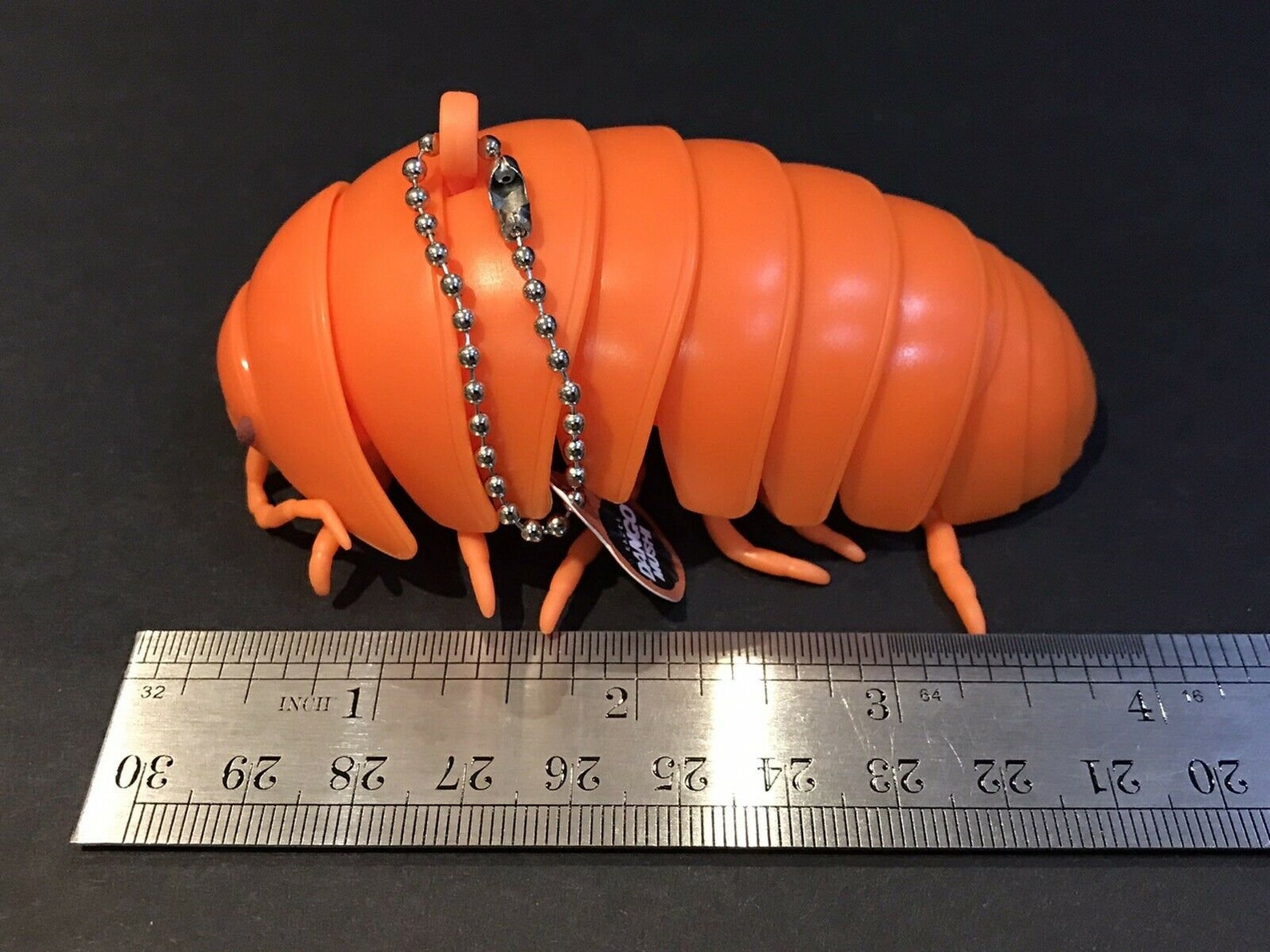 Plastic Pill Bug Roly Poly Insect Potato Bug Isopod KEYCHAIN Etsy