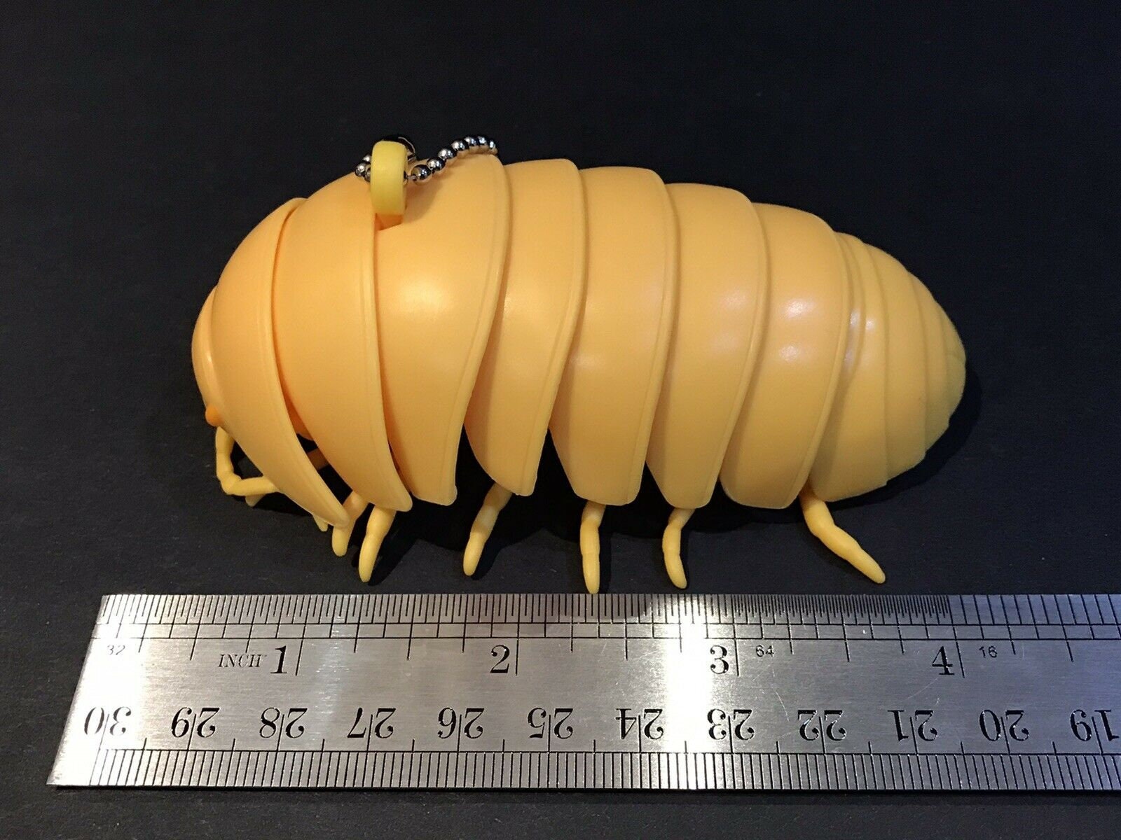 Plastic Pill Bug Roly Poly Insect Potato Bug Isopod KEYCHAIN Figure W ...