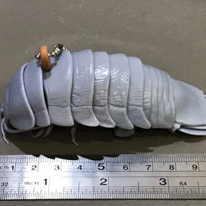 Plastic Pill Bug Roly Poly Insect Potato Bug ISOPOD KEYCHAIN | Etsy