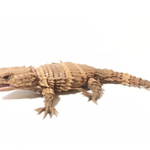 Armadillo Lizard Realistische Plastikfigur mit beweglichen Gelenken