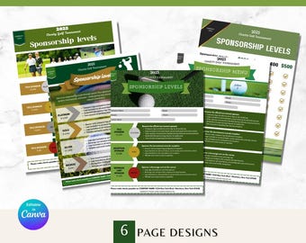 Nonprofit Sponsorship Flyer Fundraising Flyer for Charity Event Sponsorship Level Template Donation Flyer Event Fundraiser Sponsorship Form