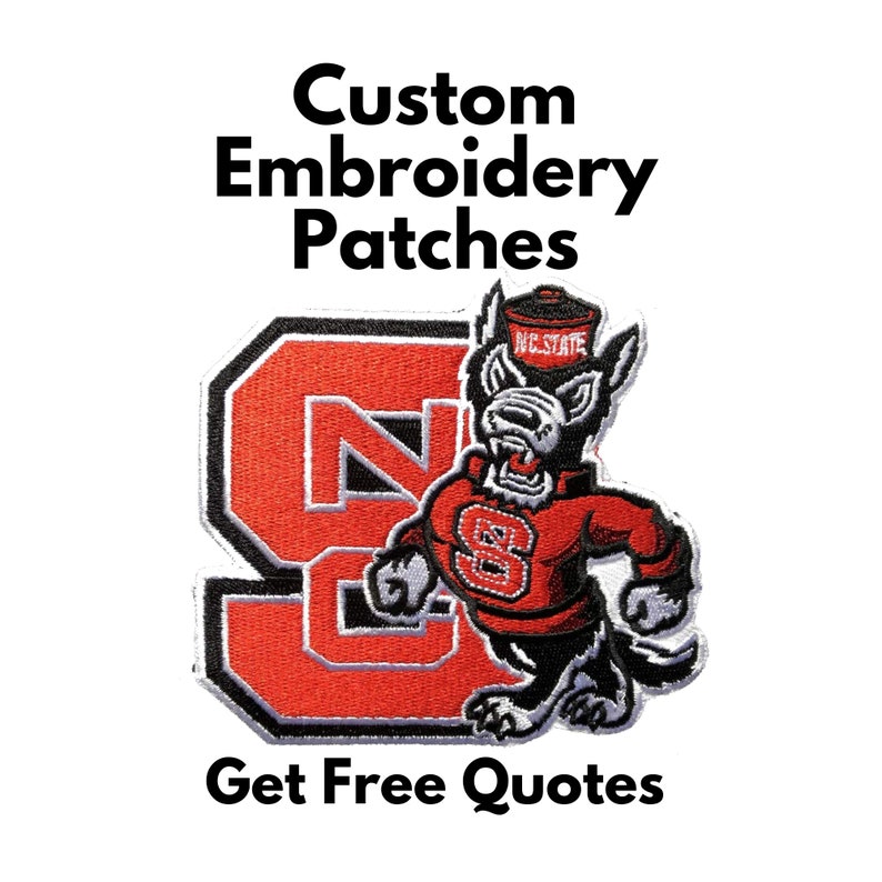 Embroidery Patches Custom Embroidery Iron on Patch Full Etsy