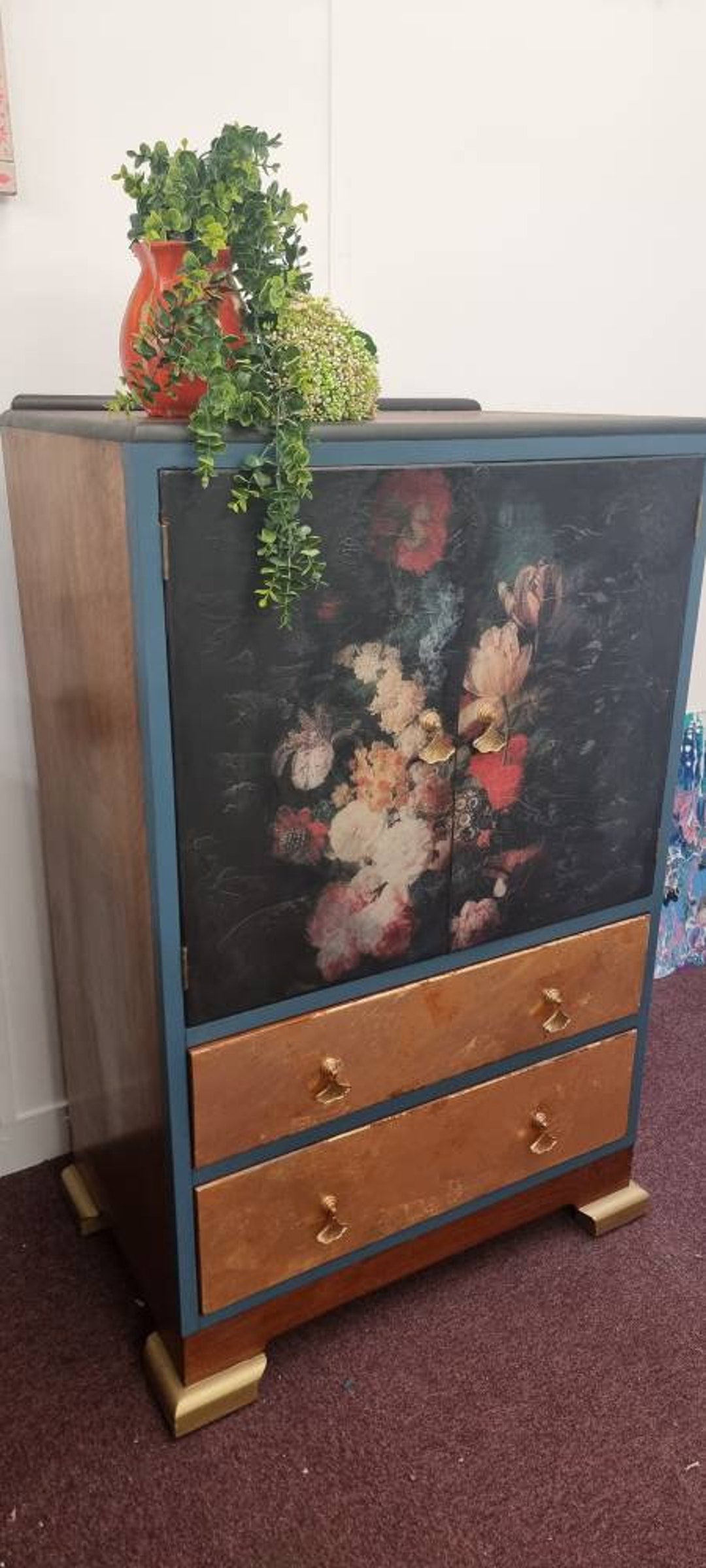 Upcycled Vintage Drinks Cocktail Vintage Gin Etsy UK