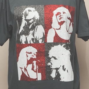 BLONDIE Free People DAYDREAMER Eat To The Beat T-Shirt Unworn Authentic Vintage Black image 1