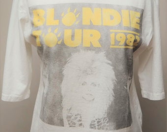 BLONDIE Tour 1982 T-Shirt New Unworn Deborah Harry Original Vintage Retro Limited