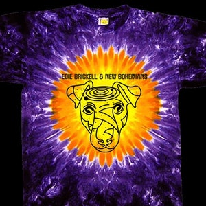 Edie Brickell Sun Purple Tie Dye T-shirt New M