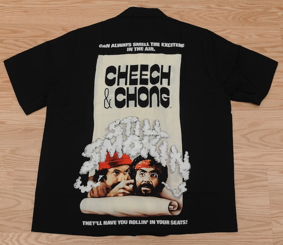 Cheech & Chong X WACKO MARIA Guilty Parties Work Shirt BLACK
