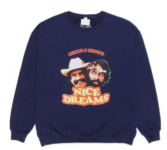 Cheech & Chong Authentic GUILTY PARTIES Wacko Maria Navy 
