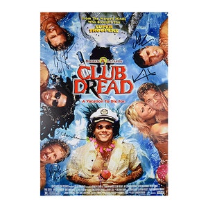 Broken Lizard Club Dread Movie Autographed Signed Poster