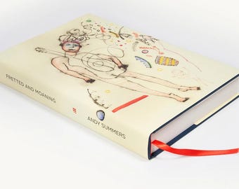 Andy Summers FIRMADO Fretted & Moaning Libro de tapa dura Auténtico autógrafo