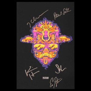 Broken Lizard Freakin&#39; Out Autographed Signed Poster