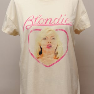 BLONDIE Eliaf Sleep Set 2 Piece T-Shirt and Shorts New Unworn Authentic Off White Pink