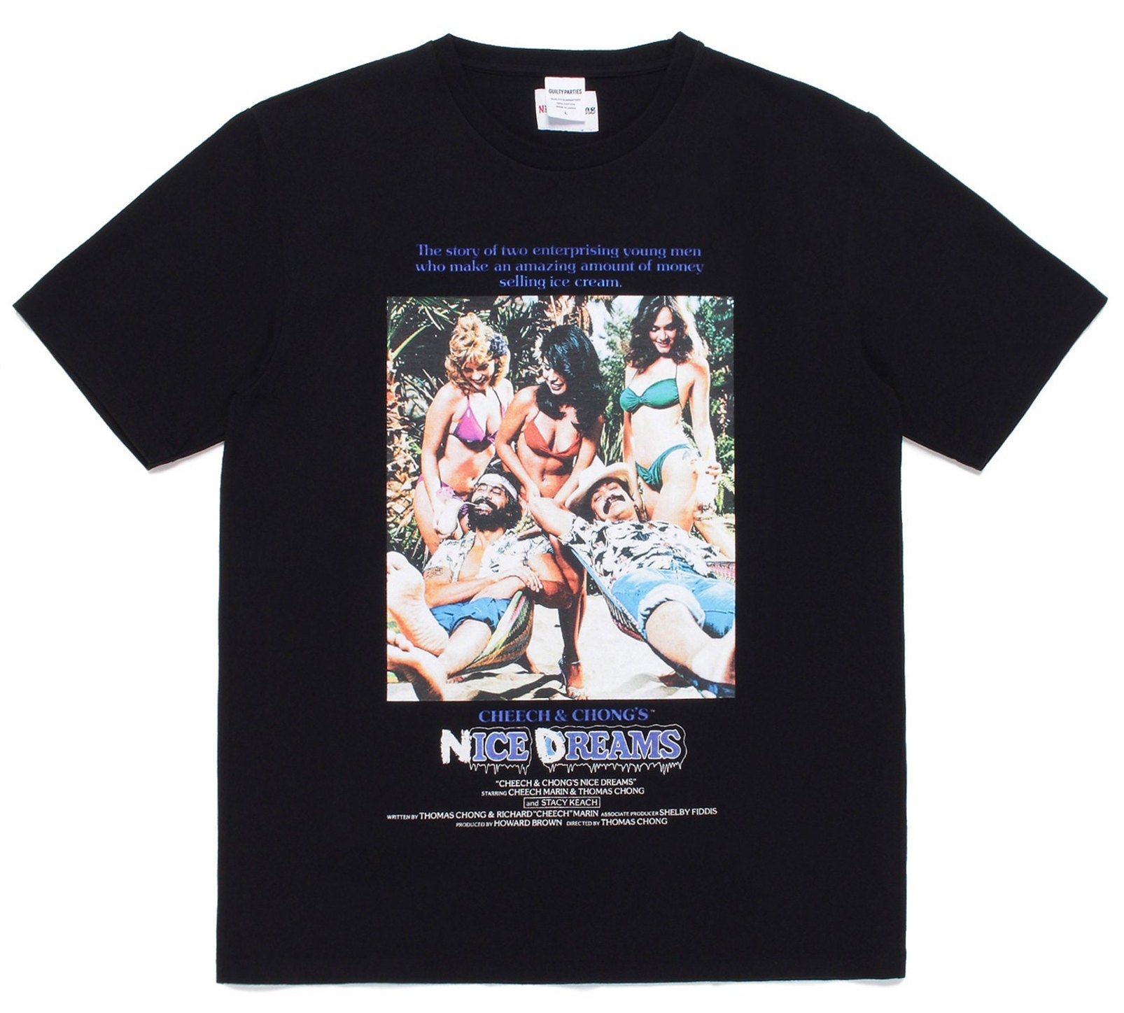 Cheech & Chong Wacko Maria Nice Dreams T-shirt Cheech and Chong 