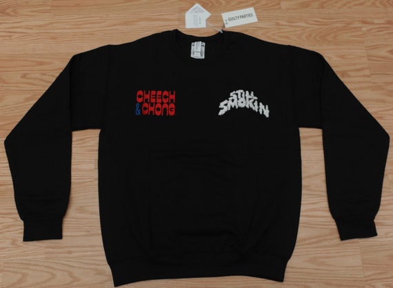Cheech & Chong X Wacko Maria Guilty Parties BLACK Sweatshirt Still 