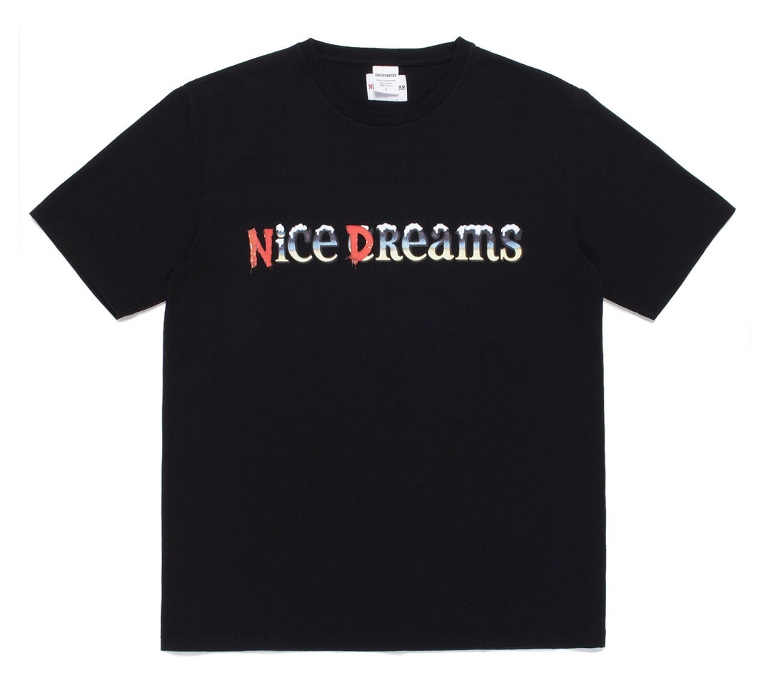 WACKO MARIA× Cheech & Chong「NICE DREAMS」 Cheech & Chong Wacko Maria Black Nice Dreams T-shirt MD Large XL
