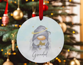 Personalised Memorial Gonk Bauble