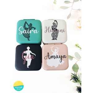 Desi Girls Dance Jewelry Box| Arangetram Dance Jewelry Box Gift |Personalized Jewelry Box|Indian Gift Jewelry Storage - Choose Your Option