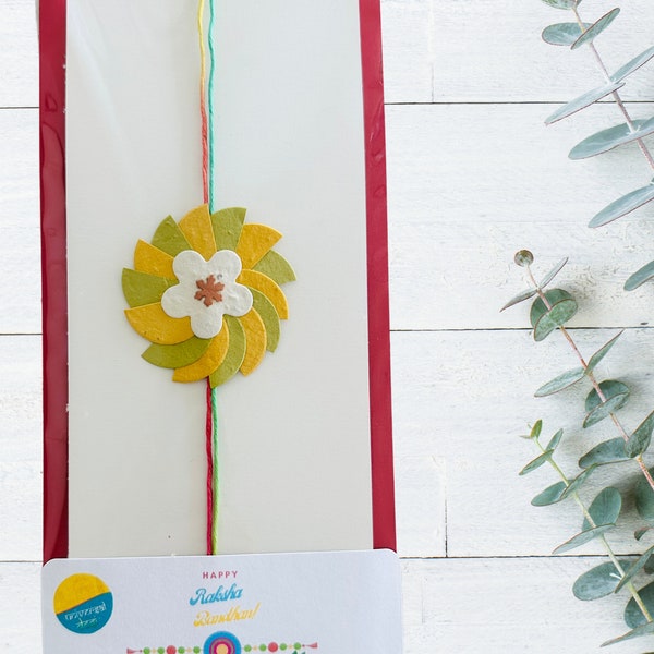 Eco-Friendly Rakhi | Plantable Rakhi | Plantable Raksha Bandhan Rakhi | Seed Paper Rakhi |Sustainable Rakhi