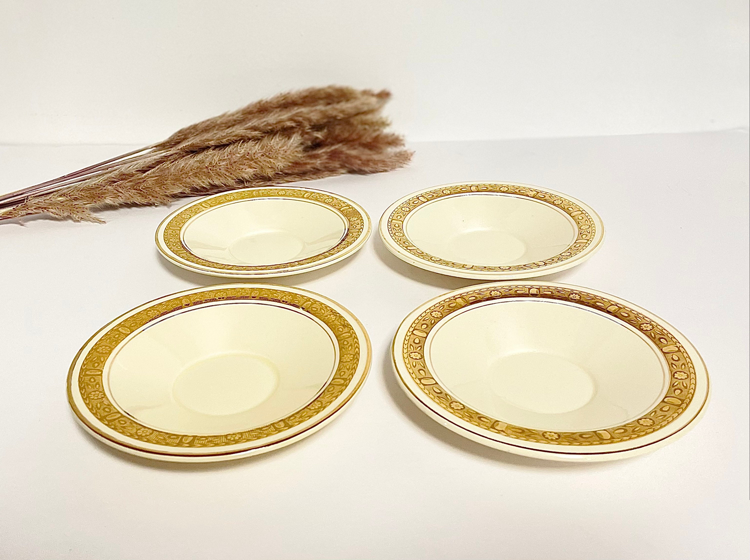 Vintage Burleigh Ware Zenith Art Deco Tea Cup & Saucer, English