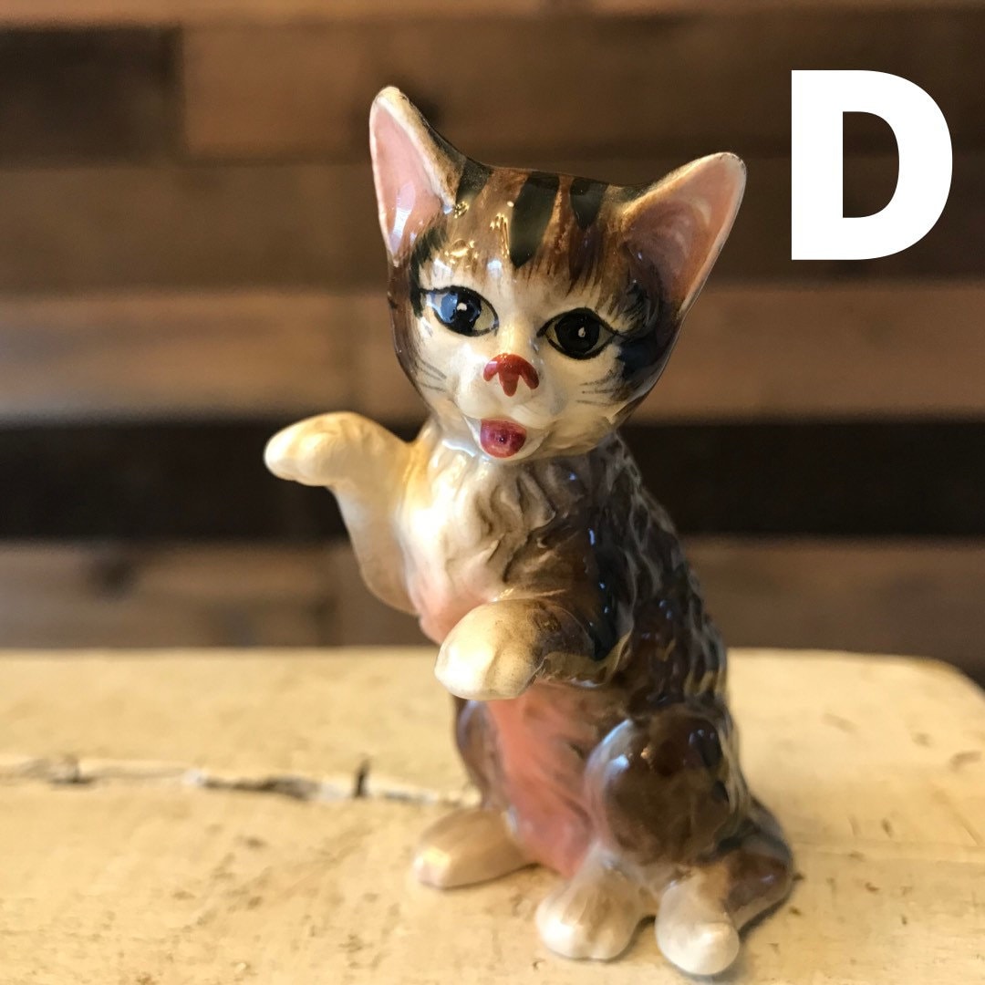 Vintage Ceramic Animal Figurines Miniature Animals Miniature Etsy