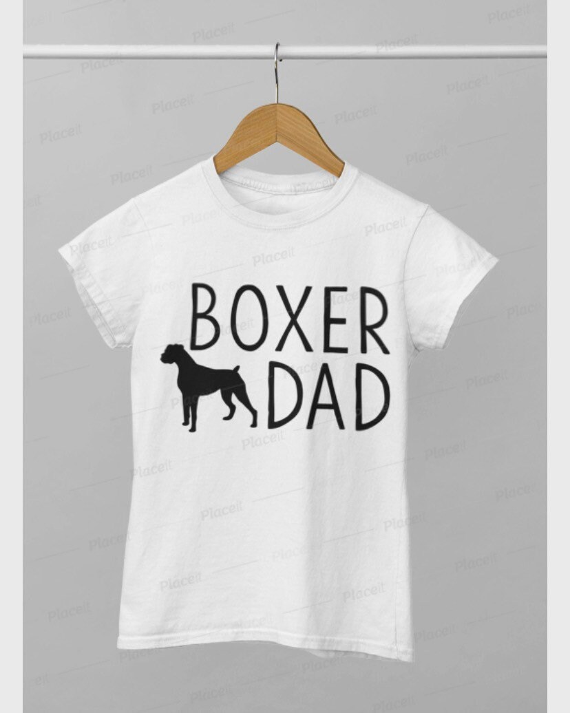boxer dad t shirt
