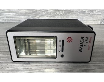 Bosch Bauer E 25 A Express Ultrablitz Flash Accessory Made In Germany Vintage
