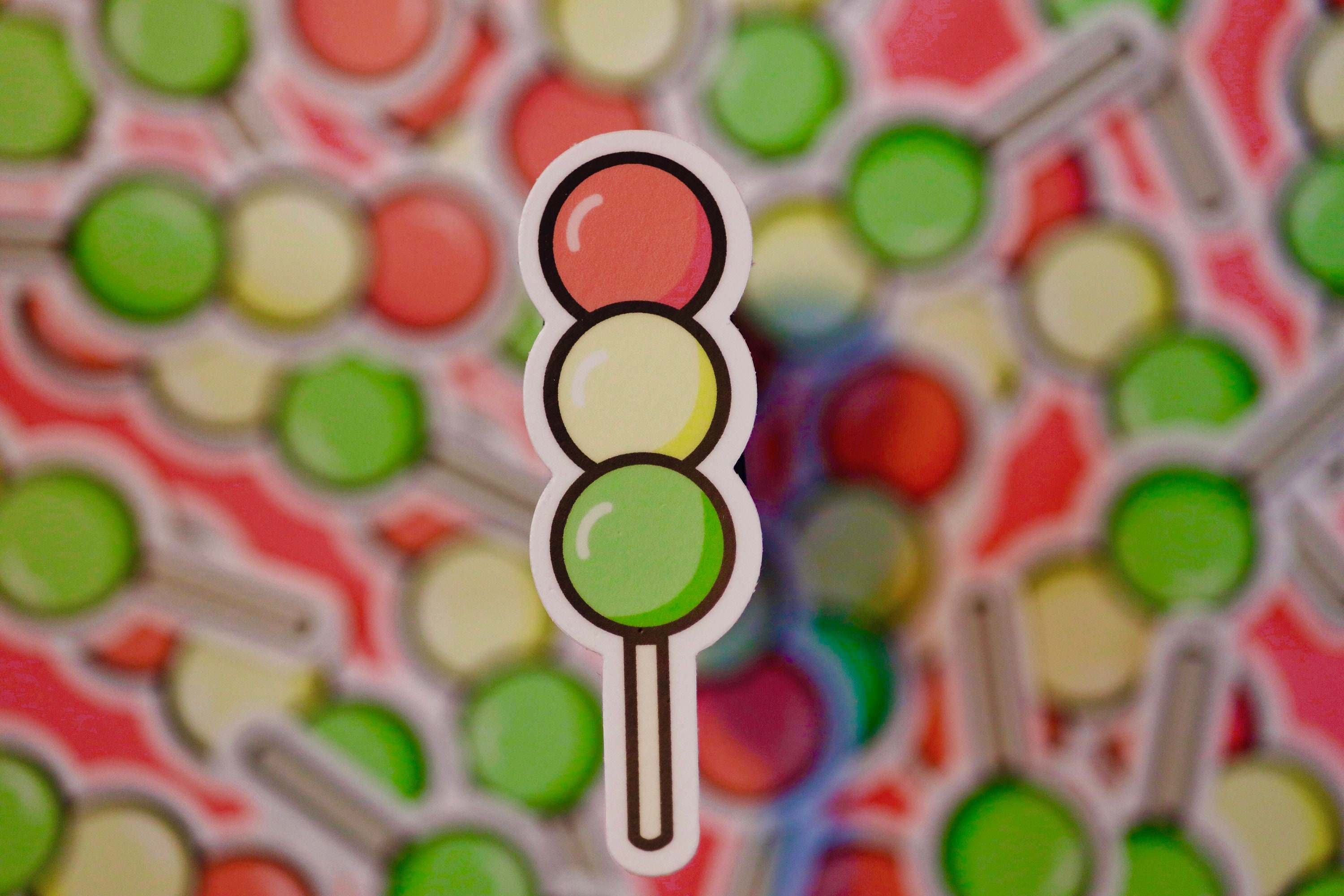 Dango Sticker Dango Sticker | Japanese Dessert, Asian Snacks - Etsy