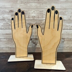 Wooden Hand Display