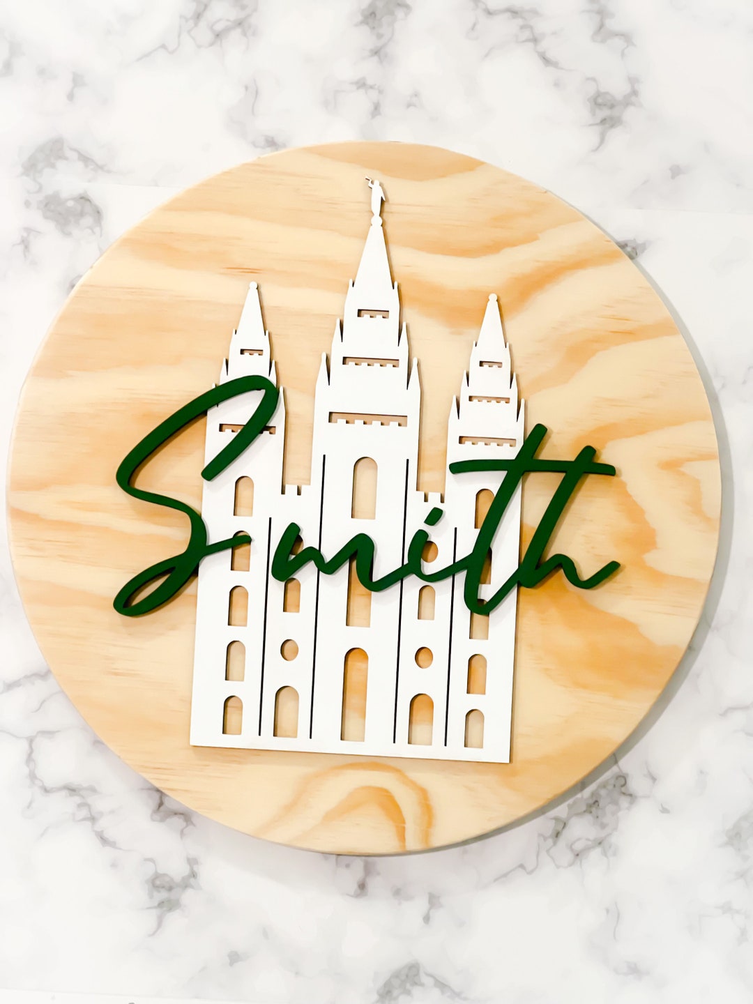 Temple Sign Hard Custom Temple Signs, Wedding Gift, Anniversary Gift, LDS Temple Sign ...