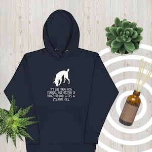 An Almost Edgy Dog Sport Hoodie — Scent Work / Nosework